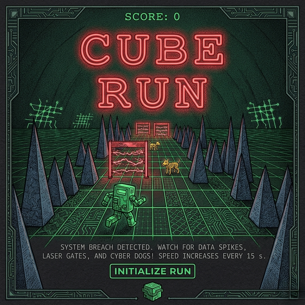 Cube Run Game