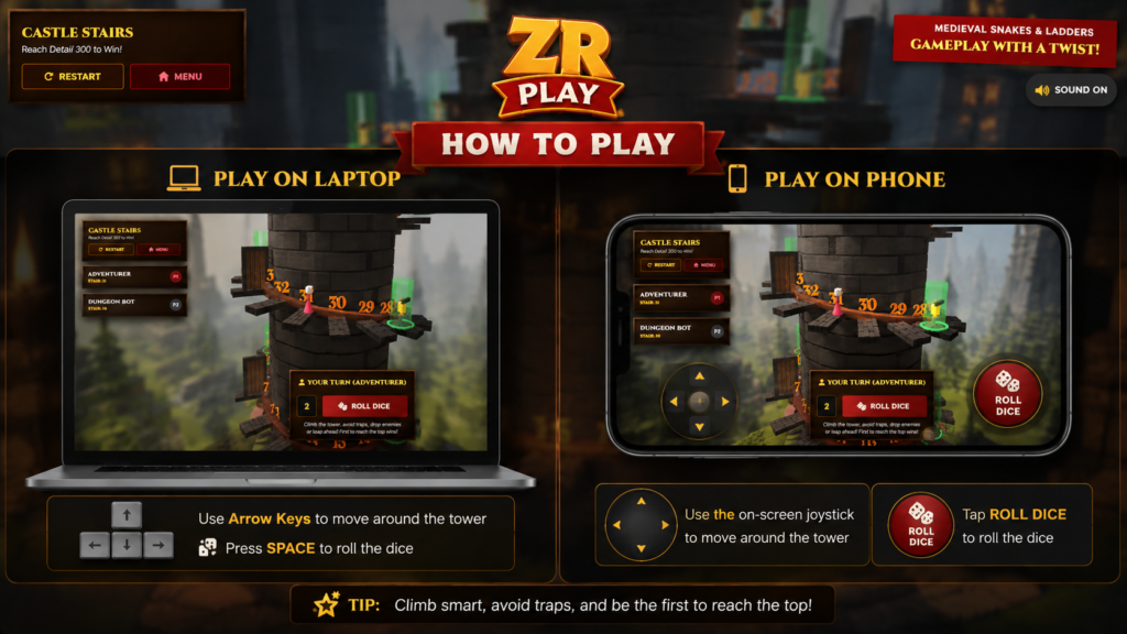 How to Play Snakes And Ladders 3D