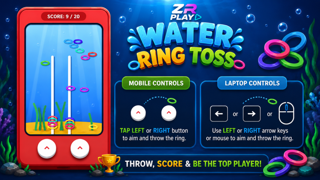 How to Play Water Ring Toss Game How to Play Water Ring Toss Game