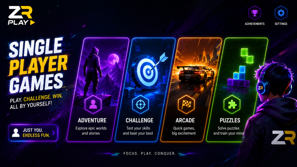 Single player game